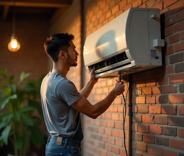 Dual AC Units Installed